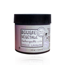 Load image into Gallery viewer, Natural Candle (Basil Lavender) - شمعة طبيعية (ريحان / لافندر)