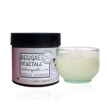 Load image into Gallery viewer, Natural Candle (Basil Lavender) - شمعة طبيعية (ريحان / لافندر)