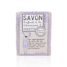 Load image into Gallery viewer, Vegetable Soap (Violet) - صابون نباتي (زهرة البنفسج)