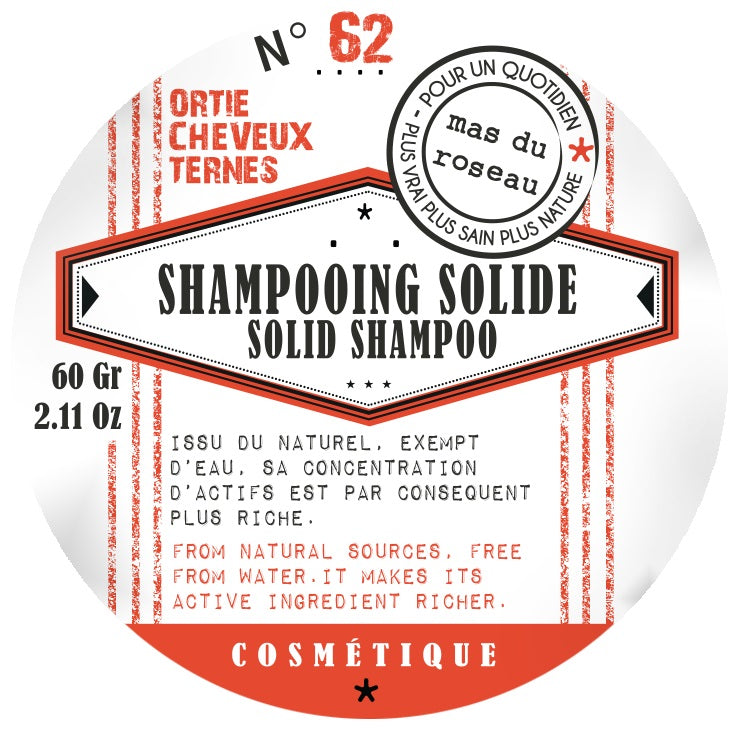 Solid Shampoo (Nettle Infusion) - شامبو صلب (نبات القراص)